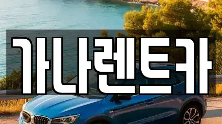 경기도 안성시 대천동 렌트카 전문 가나렌트카