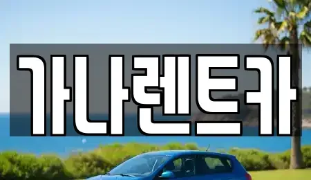 경기도 안성시 신소현동 렌트카 전문 가나렌트카