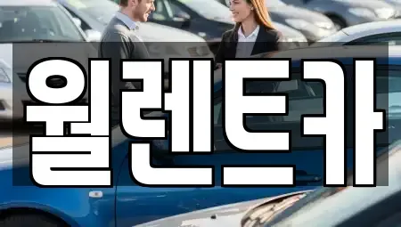 경기도 안성시 신소현동 렌트카 전문 월렌트카