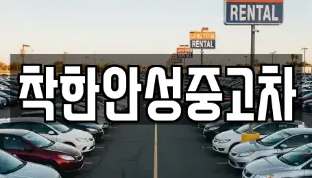 경기도 안성시 신소현동 중고차 전문 착한안성중고차