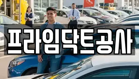 경기도 안성시 신소현동 중고차 전문 프라임닥트공사