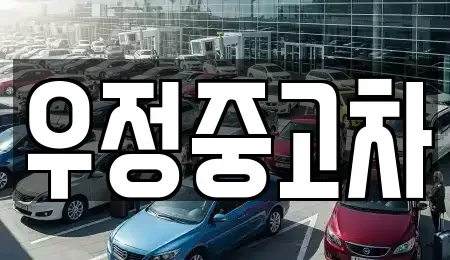 경기도 양주시 회암동 중고차 전문 우정중고차