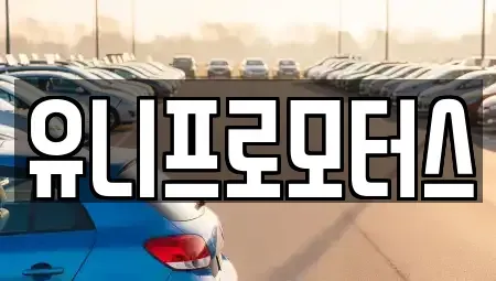 경기도 오산시 오산동 중고차 전문 유니프로모터스
