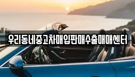 경기도 오산시 오산동 중고차매입 전문 우리동네중고차매입판매수출매매센터