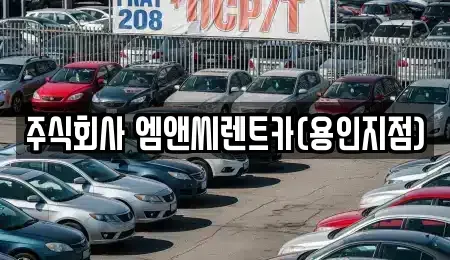경기도 용인시 처인구 남사읍 렌트카 전문 주식회사 엠앤씨렌트카(용인지점)