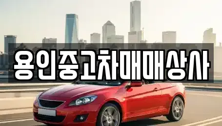 경기도 용인시 처인구 운학동 중고차매매 전문 용인중고차매매상사
