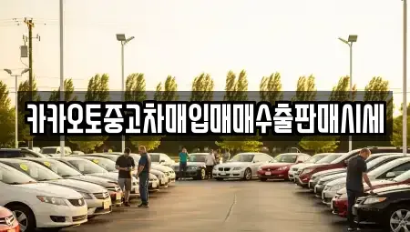 경기도 평택시 청북읍 중고차매입 전문 카카오토중고차매입매매수출판매시세