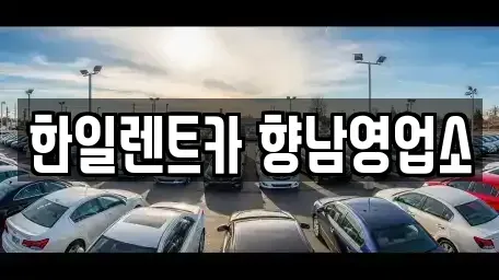 경기도 화성시 향남읍 렌트카 전문 한일렌트카 향남영업소