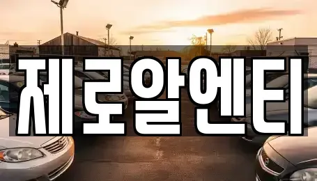 경남 창원시 마산회원구 봉암동 렌트카 전문 제로알엔티