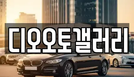 경남 창원시 의창구 사화동 중고차매매 전문 디오오토갤러리