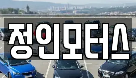 경남 창원시 의창구 사화동 중고차매매 전문 정인모터스
