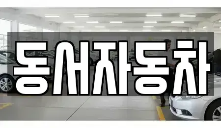 경남 통영시 무전동 중고차매매 전문 동서자동차