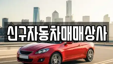 경남 통영시 미수동 중고차 전문 신구자동차매매상사
