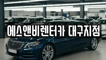 경북 경산시 단기렌트카 전문 에스앤비렌터카 대구지점