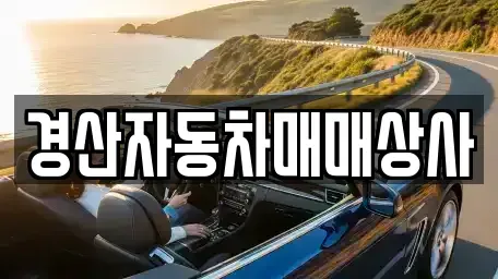 경북 경산시 중고차 전문 경산자동차매매상사