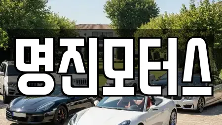 경북 경주시 광명동 중고차 전문 명진모터스