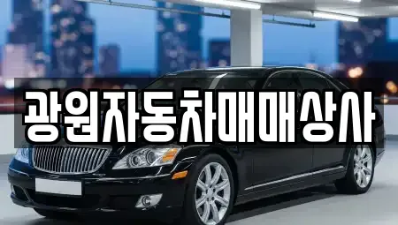 경북 구미시 오태동 중고차매매 전문 광원자동차매매상사