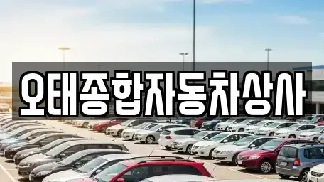 경북 구미시 오태동 중고차매매 전문 오태종합자동차상사