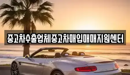 경북 구미시 오태동 중고차매입 전문 중고차수출업체중고차매입매매지원센터
