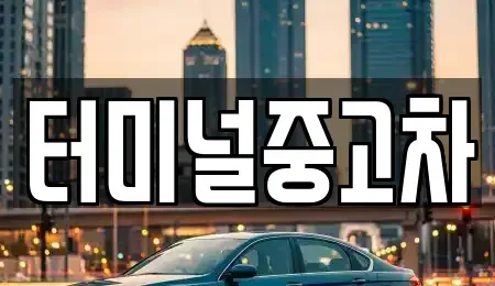 경북 안동시 노하동 중고차매매 전문 터미널중고차