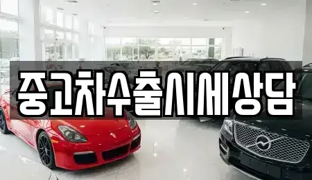 경북 안동시 목성동 중고차매매 전문 중고차수출시세상담