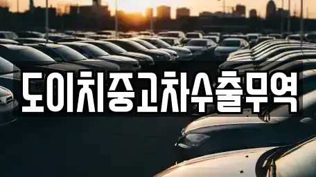 경북 영양군 수비면 중고차 전문 도이치중고차수출무역