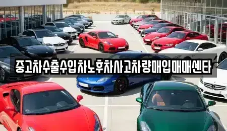 경북 영양군 중고차매입 전문 중고차수출수입차노후차사고차량매입매매센타