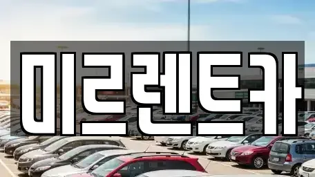 경북 영주시 가흥동 렌트카 전문 미르렌트카