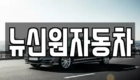 경북 영주시 가흥동 중고차매매 전문 뉴신원자동차