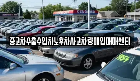 경북 영주시 가흥동 중고차매입 전문 중고차수출수입차노후차사고차량매입매매센타