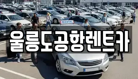 경북 울릉군 렌트카 전문 울릉도공항렌트카