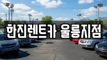 경북 울릉군 렌트카 전문 한진렌트카 울릉지점
