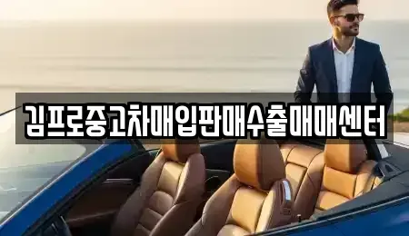 경북 중고차매입 전문 김프로중고차매입판매수출매매센터