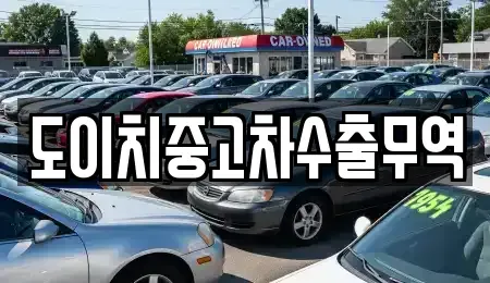 경북 칠곡군 지천면 중고차 전문 도이치중고차수출무역