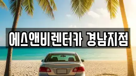 경상남도 김해시 무계동 렌트카 전문 에스앤비렌터카 경남지점