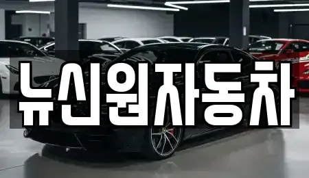 경상남도 남해군 중고차 전문 뉴신원자동차
