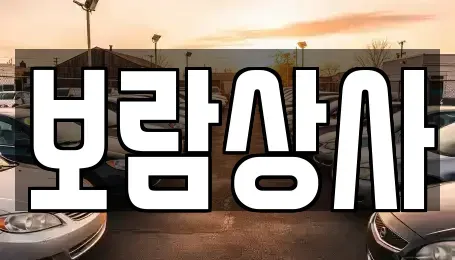 경상남도 사천시 중고차 전문 보람상사