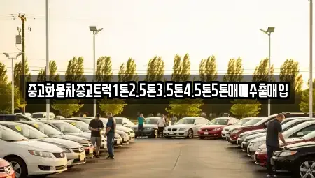 경상남도 양산시 용당동 중고차매입 전문 중고화물차중고트럭1톤2.5톤3.5톤4.5톤5톤매매수출매입