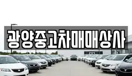 경상남도 진주시 망경동 중고차 전문 광양중고차매매상사