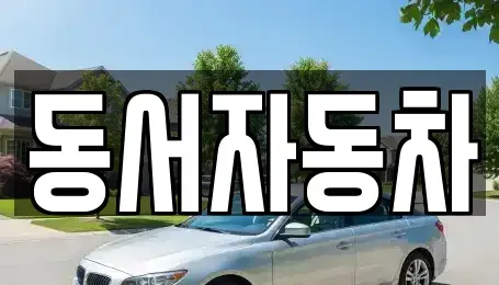 경상남도 진주시 옥봉동 중고차 전문 동서자동차