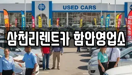 경상남도 함안군 칠서면 렌트카 전문 삼천리렌트카 함안영업소