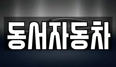 경상남도 함안군 칠서면 중고차매매 전문 동서자동차