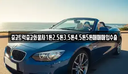 경상북도 봉화군 봉성면 중고차매매 전문 중고트럭중고화물차1톤2.5톤3.5톤4.5톤5톤매매매입수출
