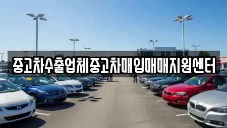 경상북도 청송군 파천면 중고차매입 전문 중고차수출업체중고차매입매매지원센터