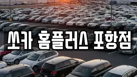 경상북도 포항시 남구 상도동 렌트카 전문 쏘카 홈플러스 포항점