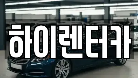 경상북도 포항시 남구 상도동 렌트카 전문 하이렌터카