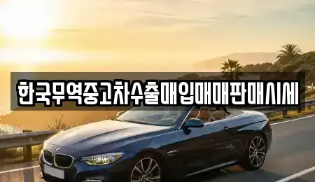 경상북도 포항시 남구 상도동 중고차매입 전문 한국무역중고차수출매입매매판매시세