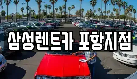 경상북도 포항시 남구 장흥동 렌트카 전문 삼성렌트카 포항지점