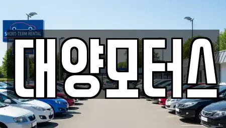 광주 광산구 고룡동 중고차매매 전문 대양모터스