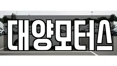 광주 광산구 북산동 중고차매매 전문 대양모터스